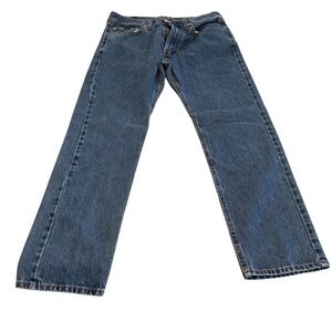 Levi's Men's 505 Blue Jeans Relaxed Fit‎ Sz 33X32